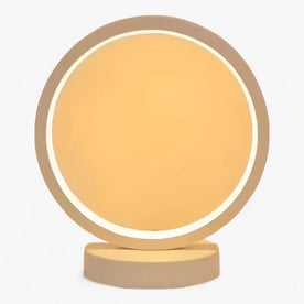 night light : LED Ringleuchte 20cm - Dimbaar Nachtlicht voor Slaapkamer en Leefruimtes - Wit in Wit van Pantinoshop