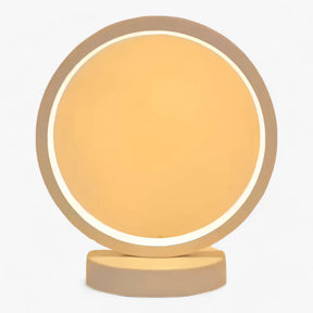 home & garden : LED Ringleuchte 20cm - Dimbaar Nachtlicht voor Slaapkamer en Leefruimtes - Wit in Wit van Pantino