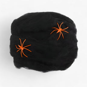 home & garden : Halloween Spinnenweb - Rekbaar Spinnenweb en Spinnen voor Griezelige Feestelijke Wisieten - Wit in Zwart van Pantino
