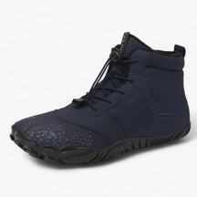Shoes : Schoenen Dames Mosterdgeel - Blote Voeten - Natuurlijke Comfort in Marineblauw van Pantino