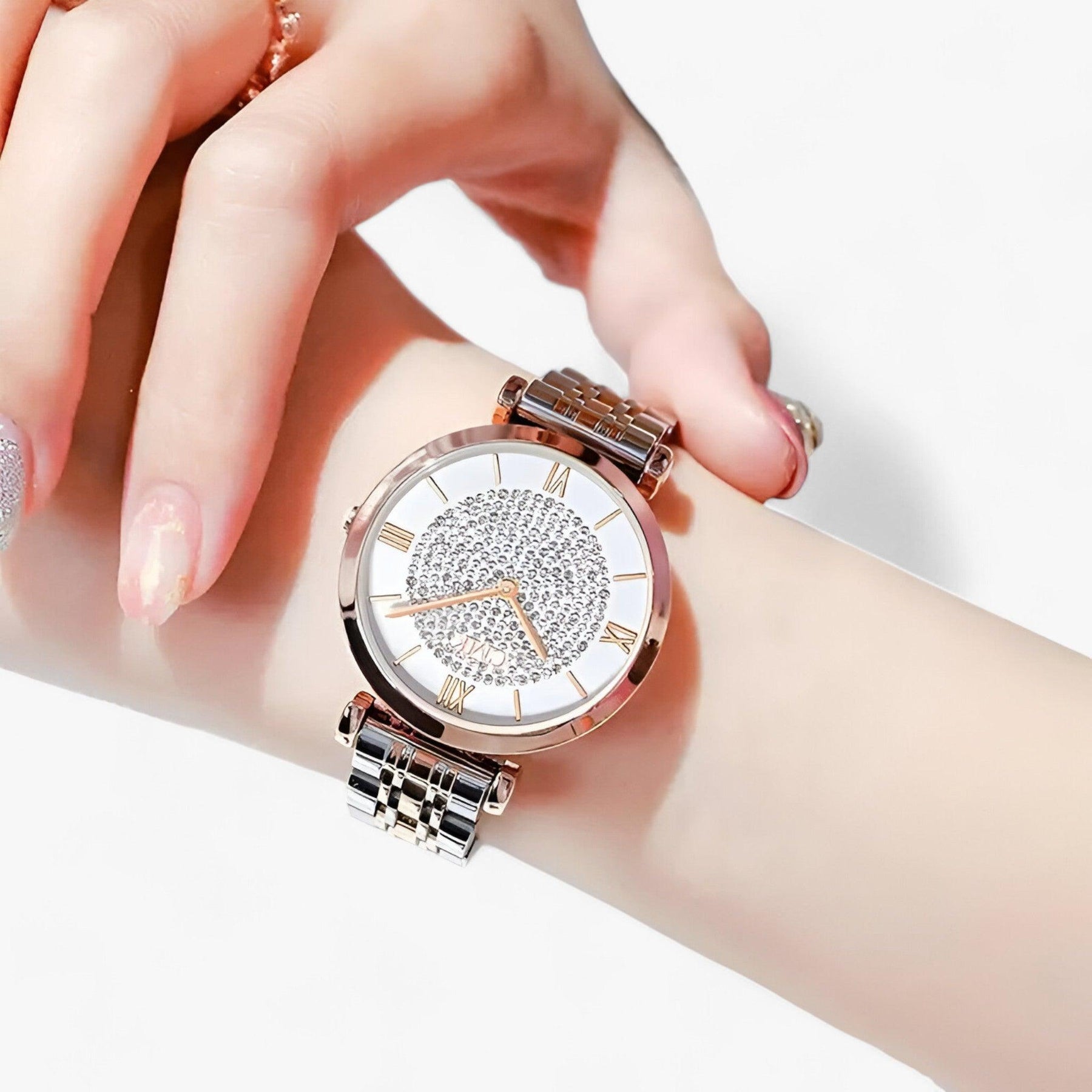 watches : Horloge Dames Zilver - Luxe RVS - Elegant en Tijdloos in van Pantino