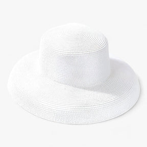 Sun Hat : Modieuze Zomer Zonnehoed - Moeiteloze Stijl en Zonbescherming - Khaki in Wit van Pantino