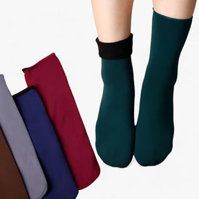 Socks : Sokken van Fluweelachtig Wol - Ultieme Winterwarmte (1 Paar + 1 Paar Gratis) - Grijs in van Pantino