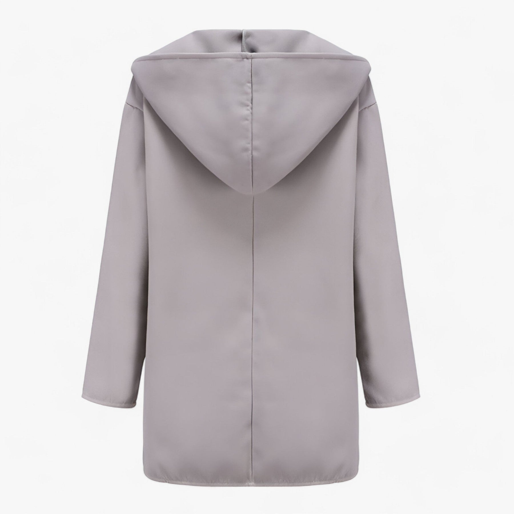 Trench Coat : Dames Blauwe Wollen Trenchcoat - Lange Elegante Winterjas in van Pantino