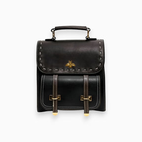 bags : Leren Hand- en Schoudertas Dames Bruin - Veelzijdig Ethisch Design - PU-Leer in Zwart van Pantino