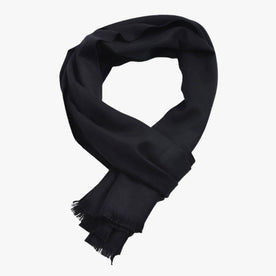 Scarf : Sjaal Zwart - Effen Kasjmier - Luxe Winterwarmte in Zwart van Pantino