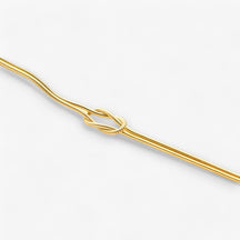 Bracelet : Armband Goud - Eeuwige Schakelarmband in Goud van Pantino