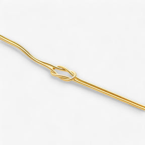 Bracelet : Armband Goud - Eeuwige Schakelarmband in Goud van Pantino