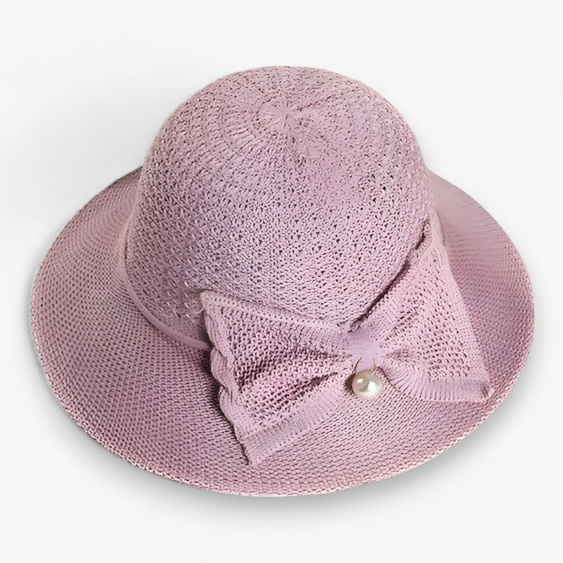 Sun Hat : Vrouwen Zonnehoed - Verdampende Zonnebrandbescherming in Lila Chiara Één maat van Pantino
