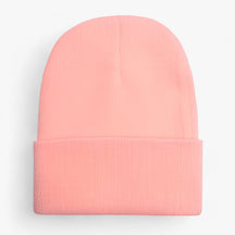 Beanie : Muts Dames Donkergrijs - Unisex Fleece - Zachte Warmte voor Iedereen in Roze van Pantino