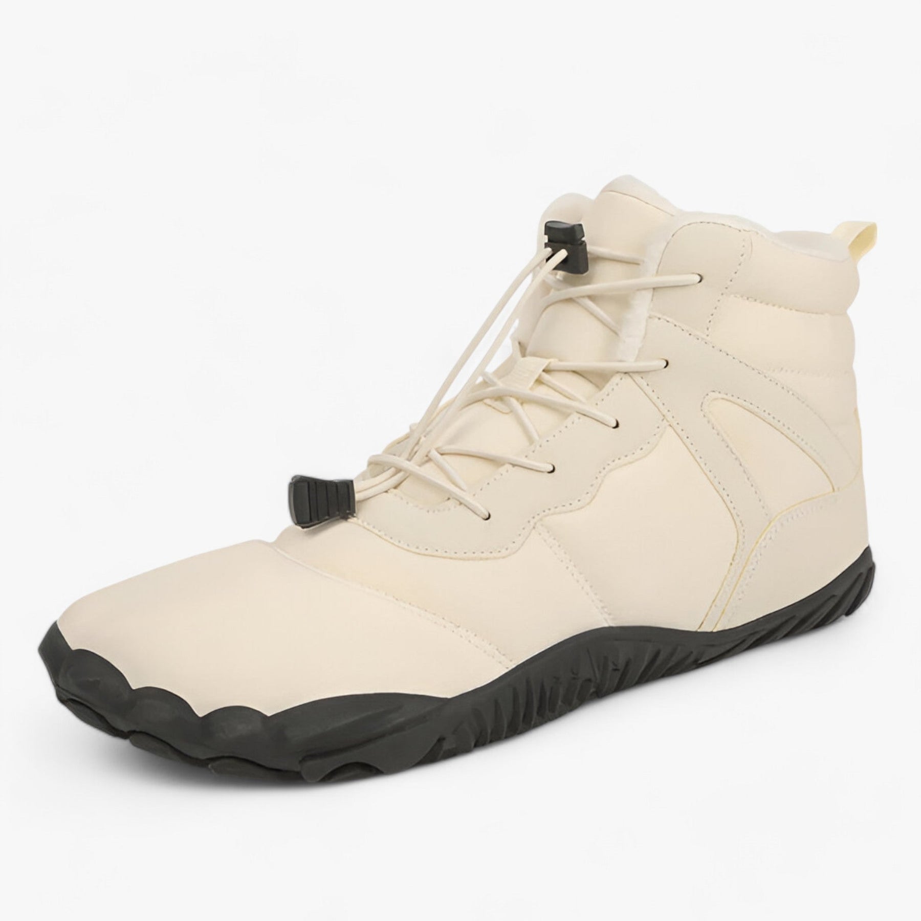 Shoes : Schoenen Dames Mosterdgeel - Blote Voeten - Natuurlijke Comfort in Afgebroken wit van Pantino