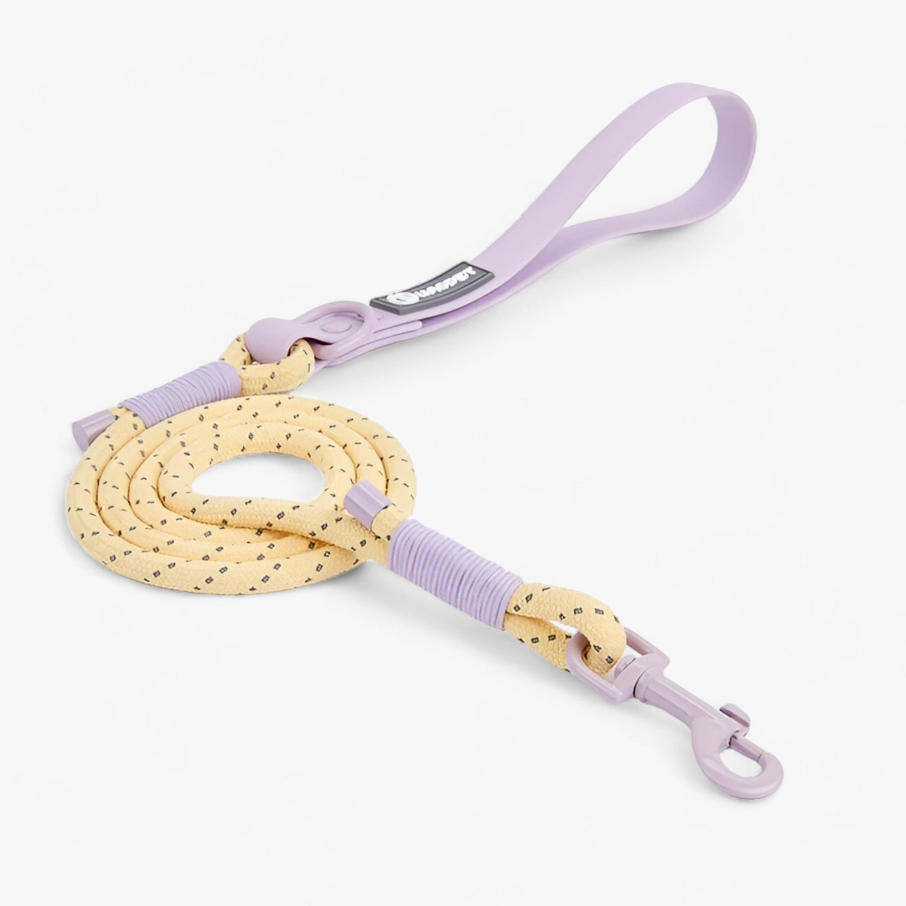 pets : Pawfect Pals - Hondenhalsband-set - Opvallend Ontwerp met Duurzaam Pvc in Lila Hondelijn van Pantino