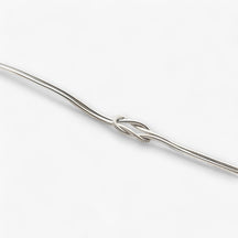 Bracelet : Armband Goud - Eeuwige Schakelarmband in Zilver van Pantino