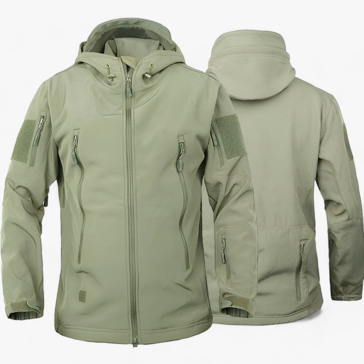 outdoor equipment : Waterdichte Jas voor Mannen voor Kamperen - Ultieme Bescherming in de Buitenlucht - Zwart in Groen van Pantino