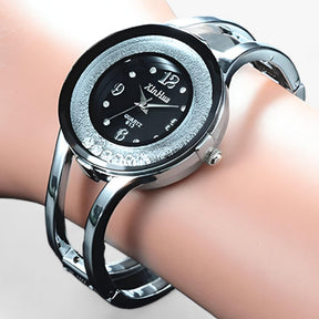 watches : Horloge Dames Hemelblauw - Modieuze Bangle - Elegant en Stijlvol in van Pantino