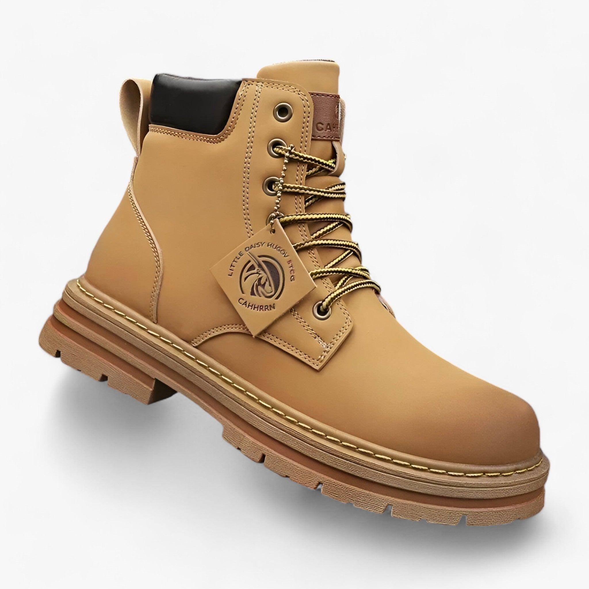 Boots : Hoge Laarzen voor Mannen Heren - Stijlvolle Duurzaamheid voor de Winter - Khaki in Khaki van Pantino