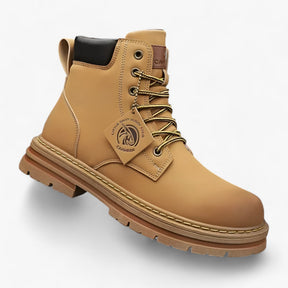 Boots : Hoge Laarzen voor Mannen Heren - Stijlvolle Duurzaamheid voor de Winter - Khaki in Khaki van Pantino