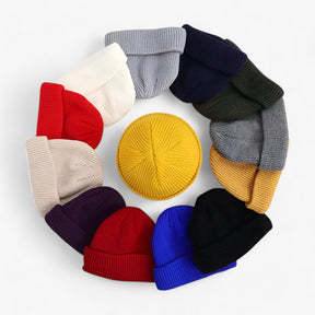 Beanie : Muts Dames Donkergeel - Warme Wintermuts - Comfortabele Vrijetijdstijl voor Iedereen in van Pantino