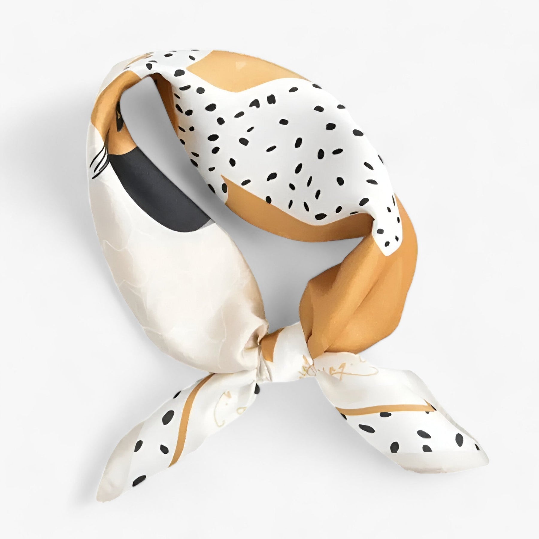 Scarf : Gouden Zijden Sjaal Dames - Luxe, Groot & Veelzijdig voor Elk Seizoen in van Pantino