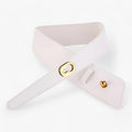 Riem Wit - Metalen Gesp Brede - Voegt Elegantie Toe aan Je Outfit