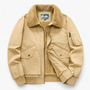 Windbreaker : Jack Groente - Katoenen Windjacke - Ultiem Comfort en Bescherming in Khaki van Pantino