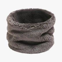 Scarf : Sjaal van Nepbont Dames - Zachte Warmte Bestand Tegen de Kou - Groen in Grijs 25x14cm van Pantino