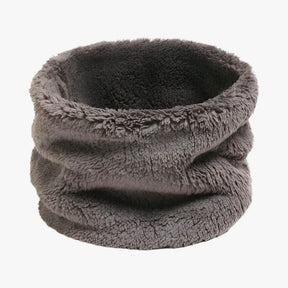Scarf : Sjaal van Nepbont Dames - Zachte Warmte Bestand Tegen de Kou - Groen in Grijs 25x14cm van Pantino
