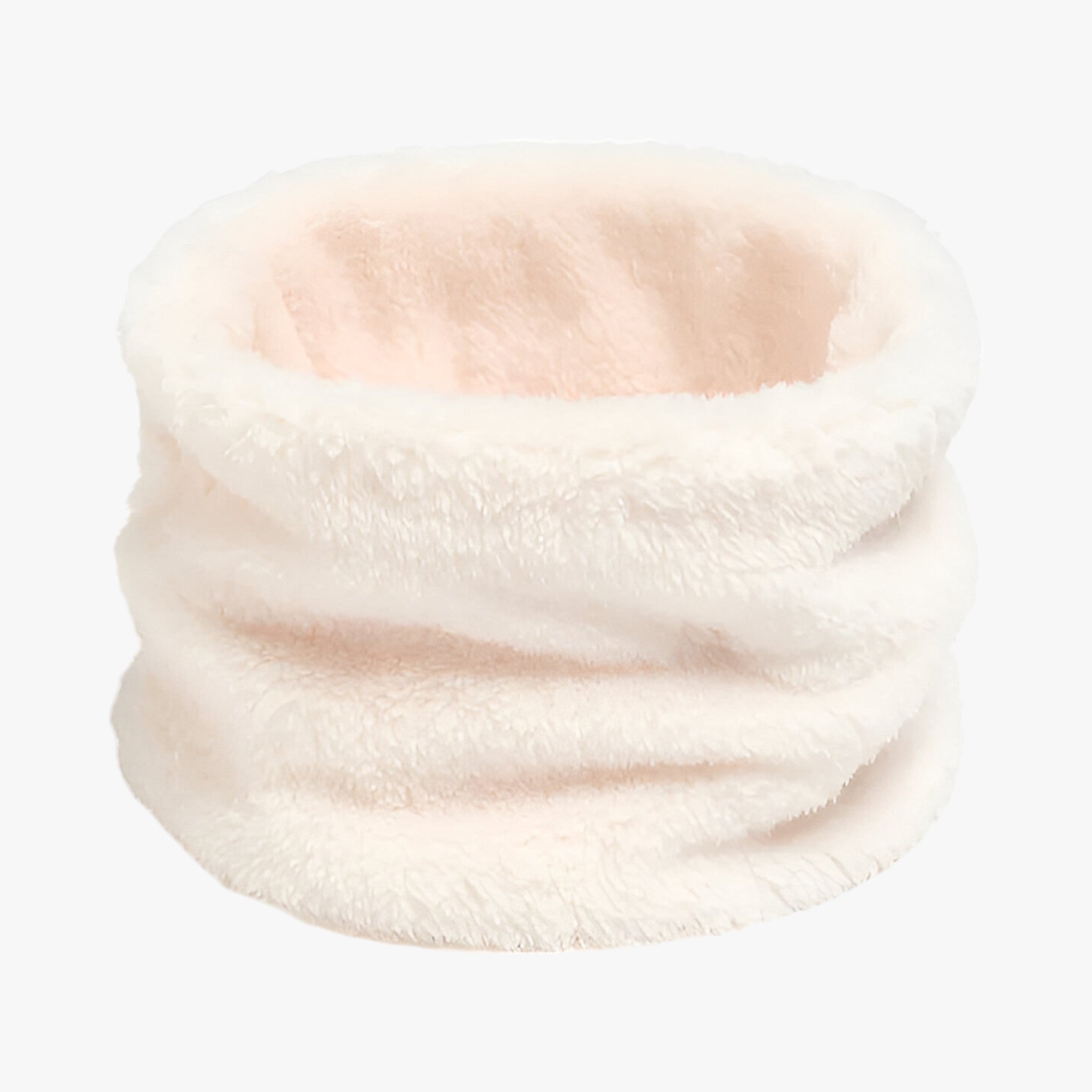 Scarf : Sjaal van Nepbont Dames - Zachte Warmte Bestand Tegen de Kou - Groen in Wit 25x14cm van Pantino