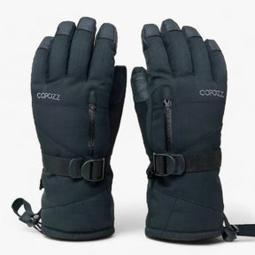 outdoor equipment : FrostGuard - Waterdichte Skihandschoenen - Touchscreen & Thermische Warmte in Zwart van Pantino