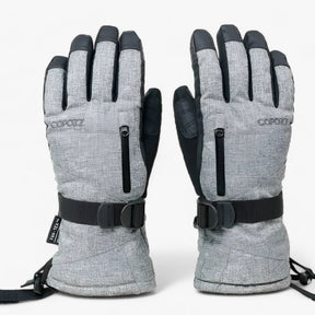 outdoor equipment : FrostGuard - Waterdichte Skihandschoenen - Touchscreen & Thermische Warmte in Grijs van Pantino