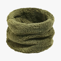 Scarf : Sjaal van Nepbont Dames - Zachte Warmte Bestand Tegen de Kou - Groen in Groen 25x14cm van Pantino