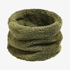 Scarf : Sjaal van Nepbont Dames - Zachte Warmte Bestand Tegen de Kou - Groen in Groen 25x14cm van Pantino