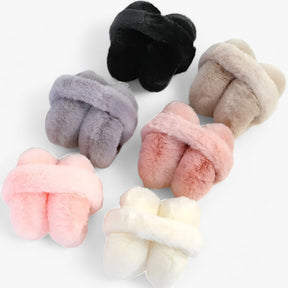 Earmuffs : Zachte Pluche Oordopjes - Bescherming Tegen de Kou - Grijs in van Pantino