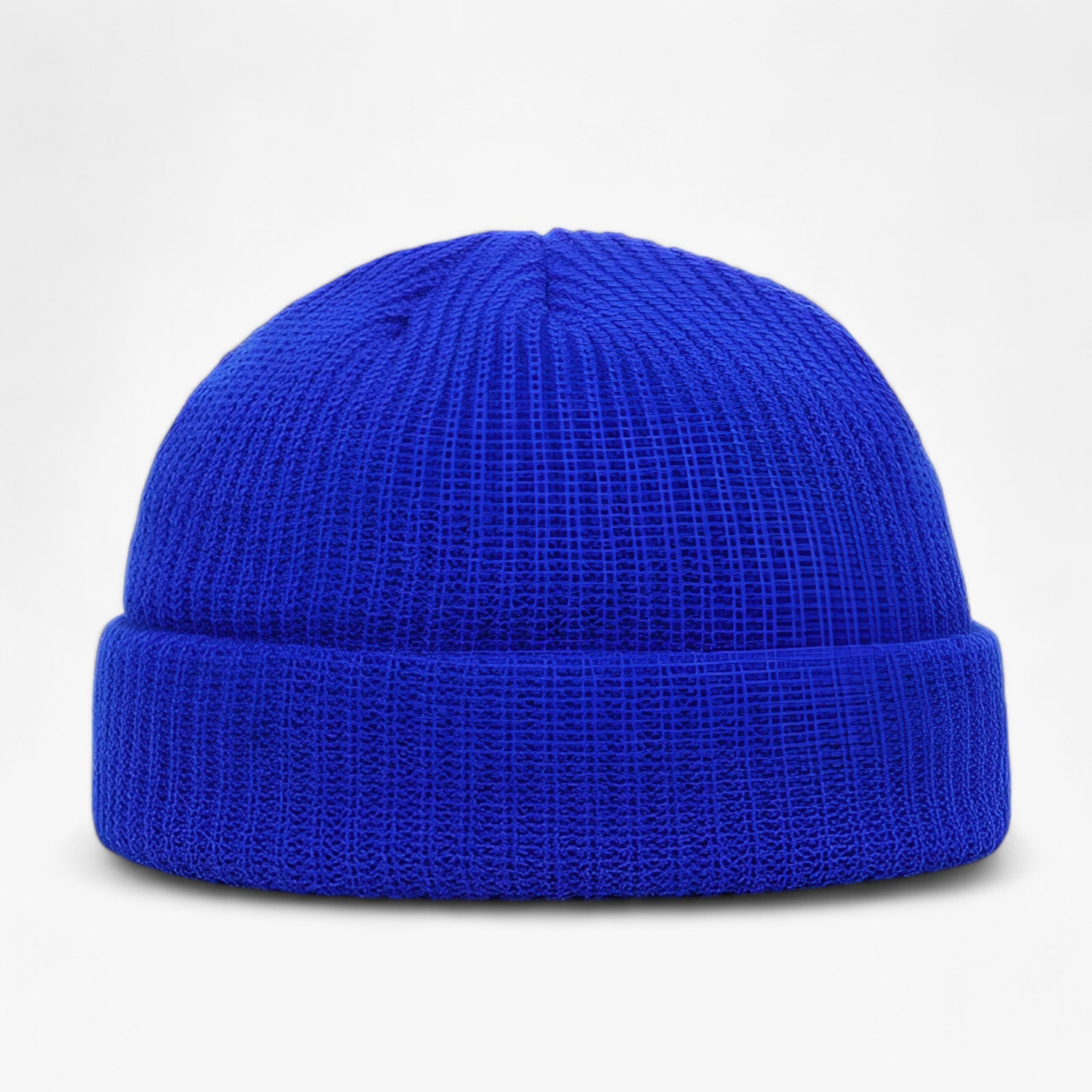Beanie : Muts Dames Donkergeel - Warme Wintermuts - Comfortabele Vrijetijdstijl voor Iedereen in Blauw One size van Pantino