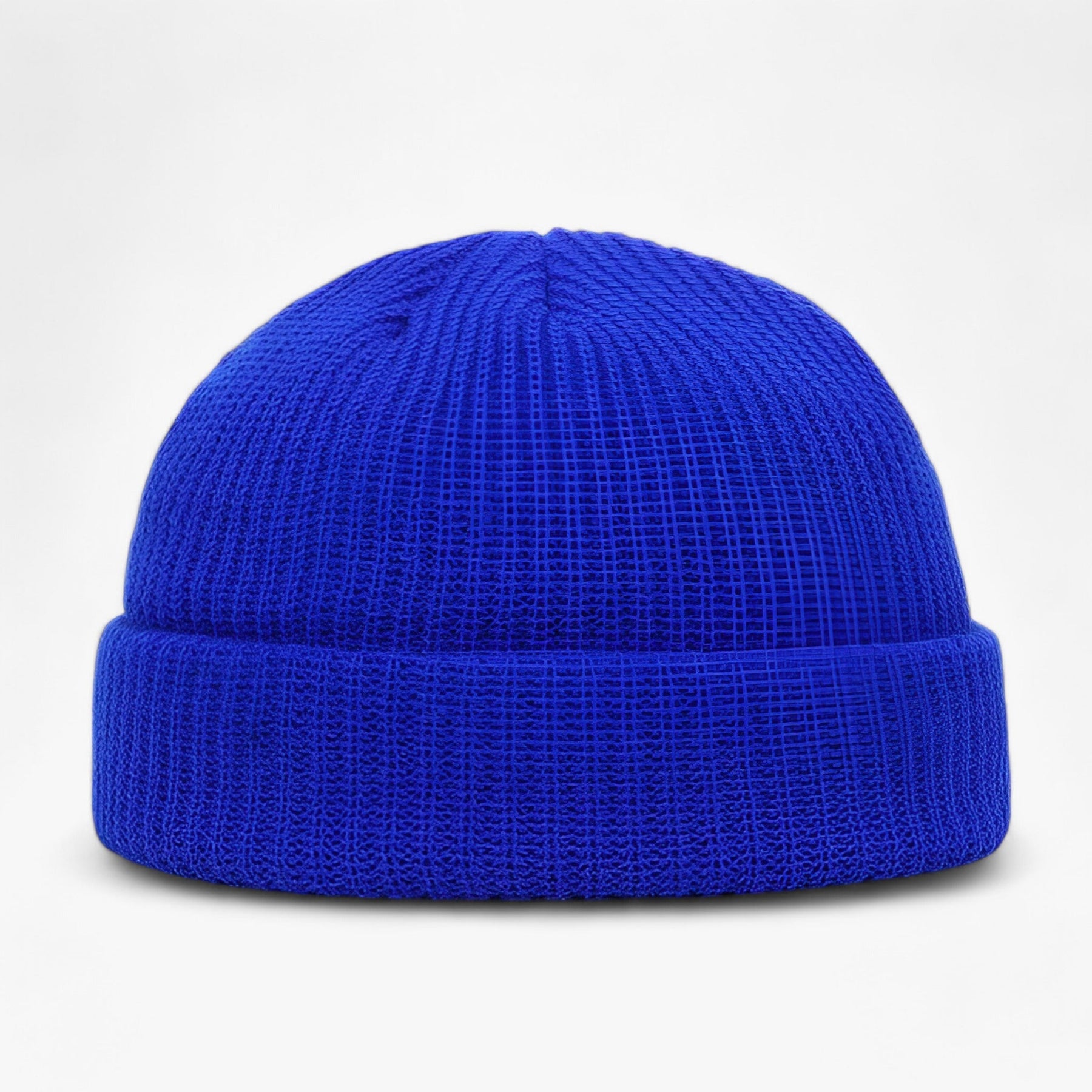 Beanie : Muts Dames Donkergeel - Warme Wintermuts - Comfortabele Vrijetijdstijl voor Iedereen in Blauw One size van Pantino