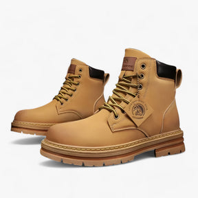 Boots : Hoge Laarzen voor Mannen Heren - Stijlvolle Duurzaamheid voor de Winter - Khaki in van Pantino