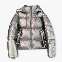 Anorak : Cap Dames Zwart - Elegante Anorak met Capuchon in Grijs van Pantino