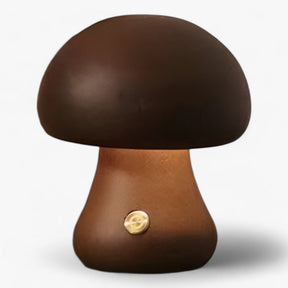 home & garden : LED Nachttafel Lamp Ins - Houten Lamp met Aanraaksensor voor de Kinderkamer in C Een Walnoot van Pantino