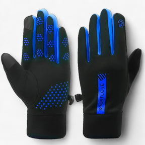 outdoor equipment : GlacierGuard - Winterhandschoenen - Warme en Waterdichte Bescherming in Blauw (Heren) van Pantino