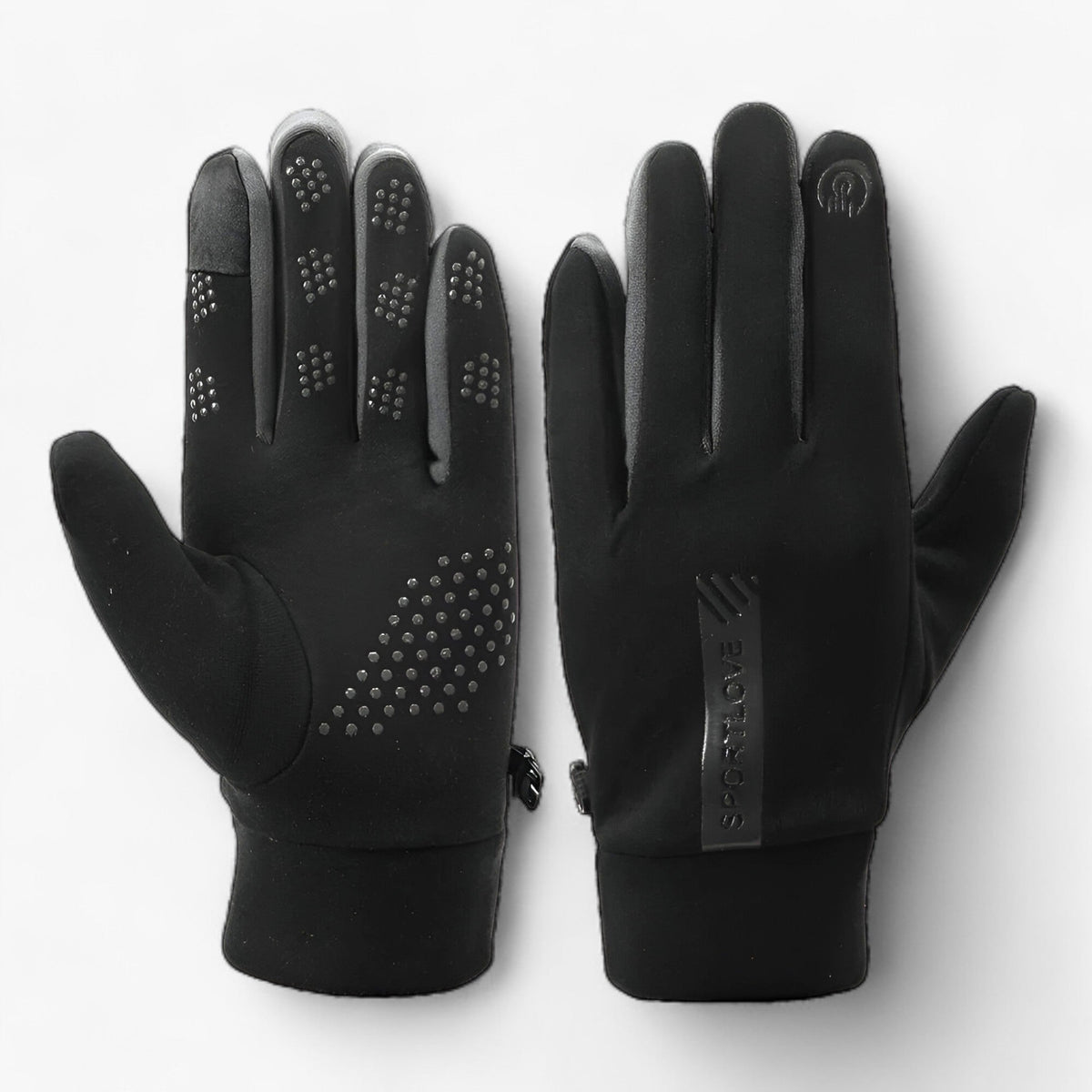 outdoor equipment : GlacierGuard - Winterhandschoenen - Warme en Waterdichte Bescherming in Zwart (Dames) van Pantino
