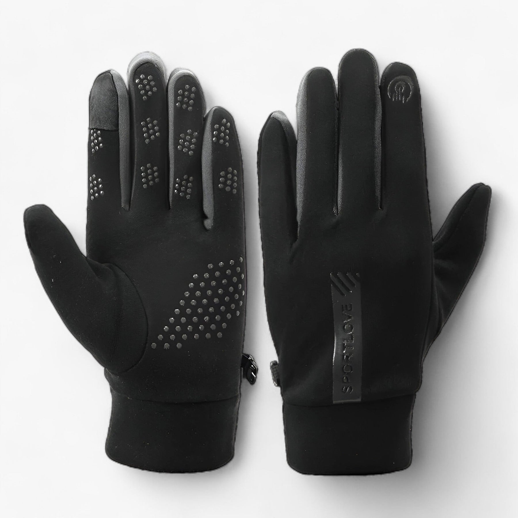 outdoor equipment : GlacierGuard - Winterhandschoenen - Warme en Waterdichte Bescherming in Zwart (Dames) van Pantino