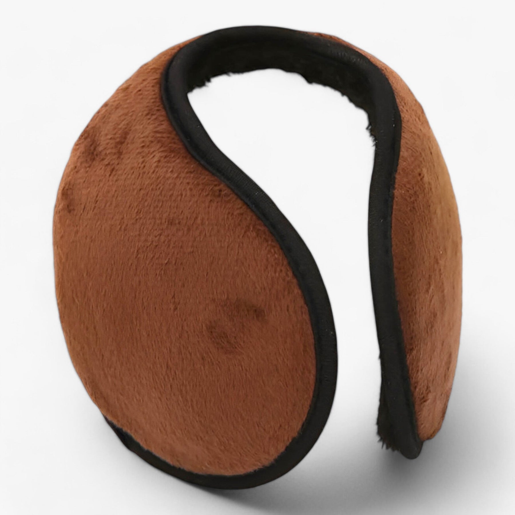Earmuffs : Fluwelen Oorkappen - Ultieme Bescherming Tegen de Kou - Marineblauw in Koffie van Pantino