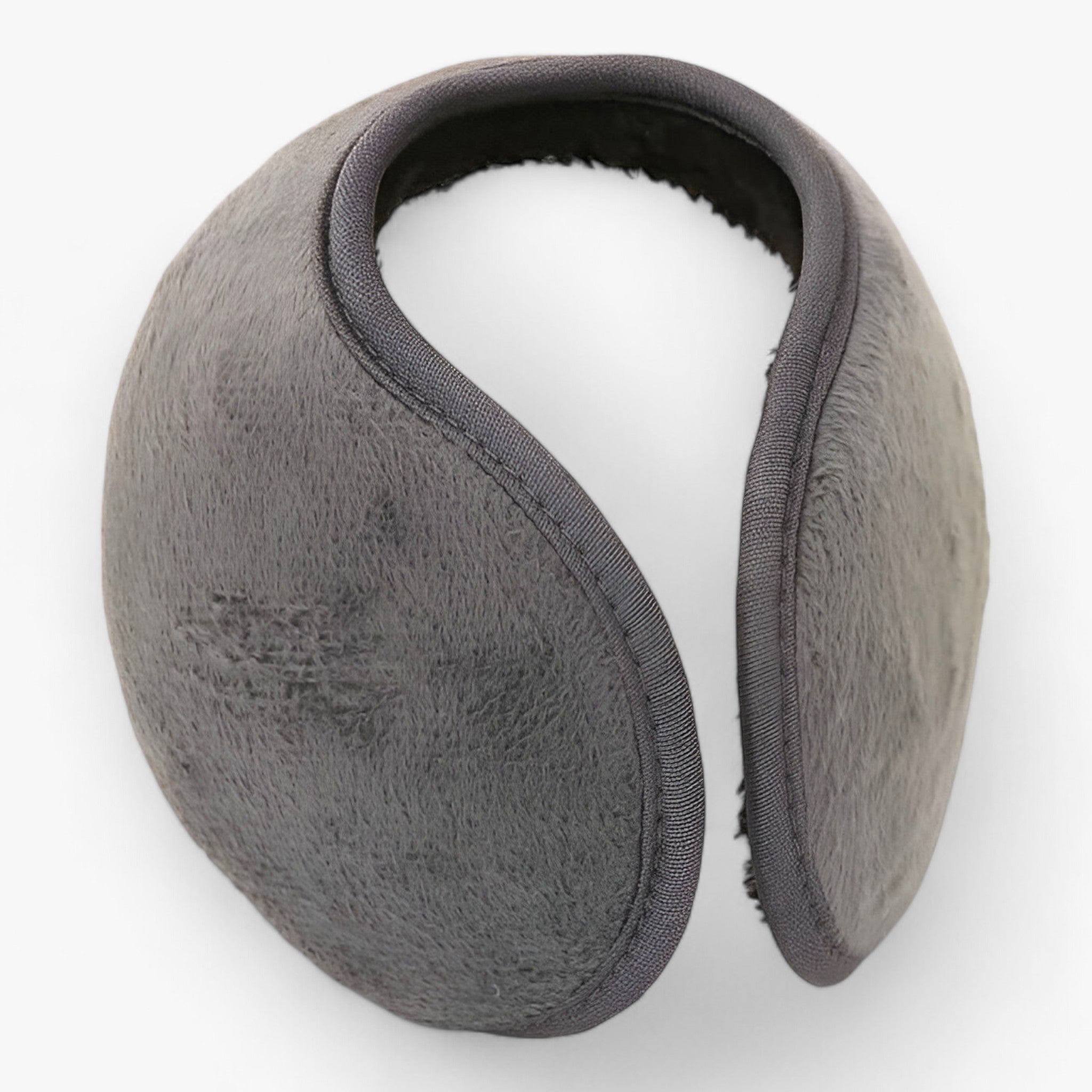 Earmuffs : Fluwelen Oorkappen - Ultieme Bescherming Tegen de Kou - Marineblauw in Grijs van Pantino