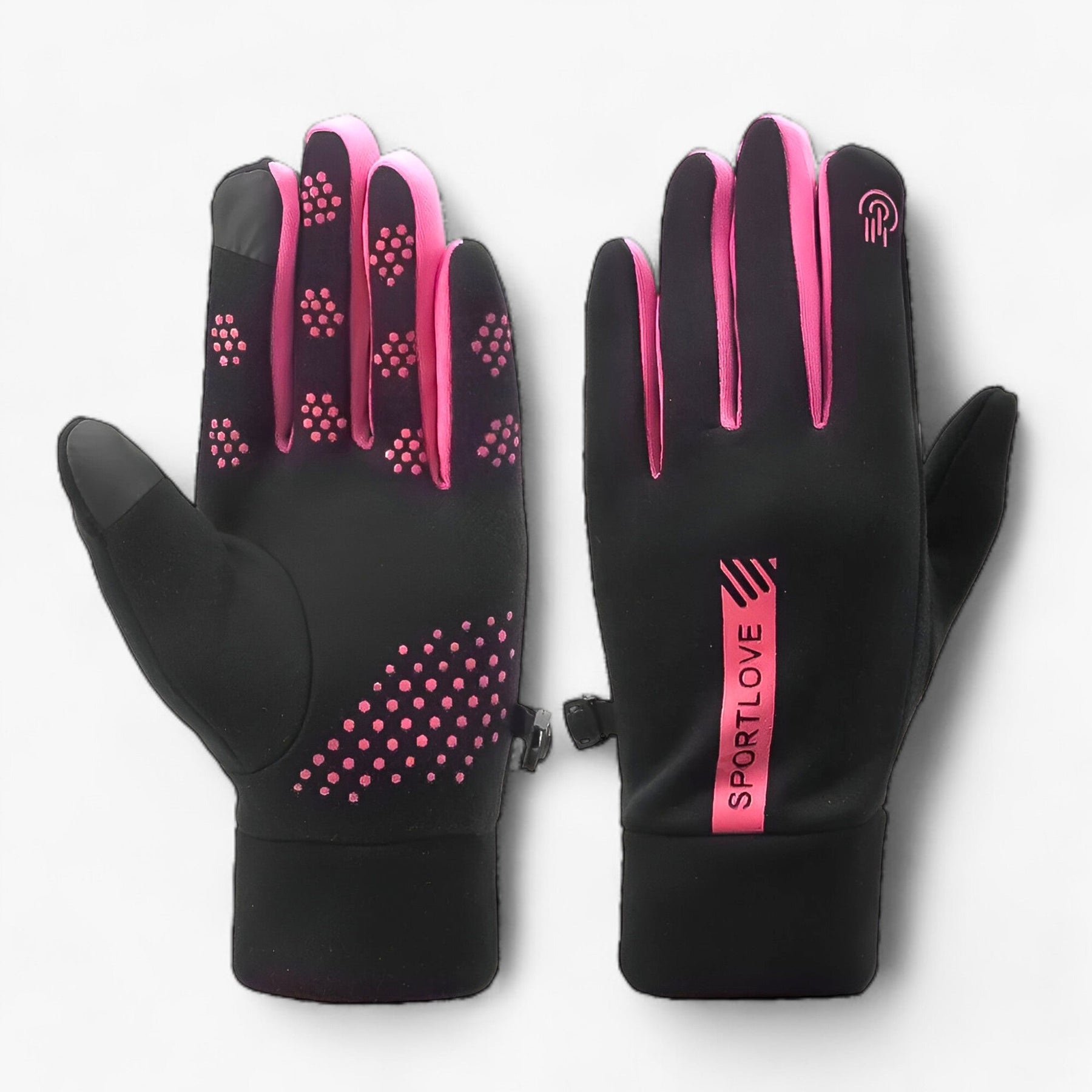 outdoor equipment : GlacierGuard - Winterhandschoenen - Warme en Waterdichte Bescherming in Roos-carmijn (Dames) van Pantino