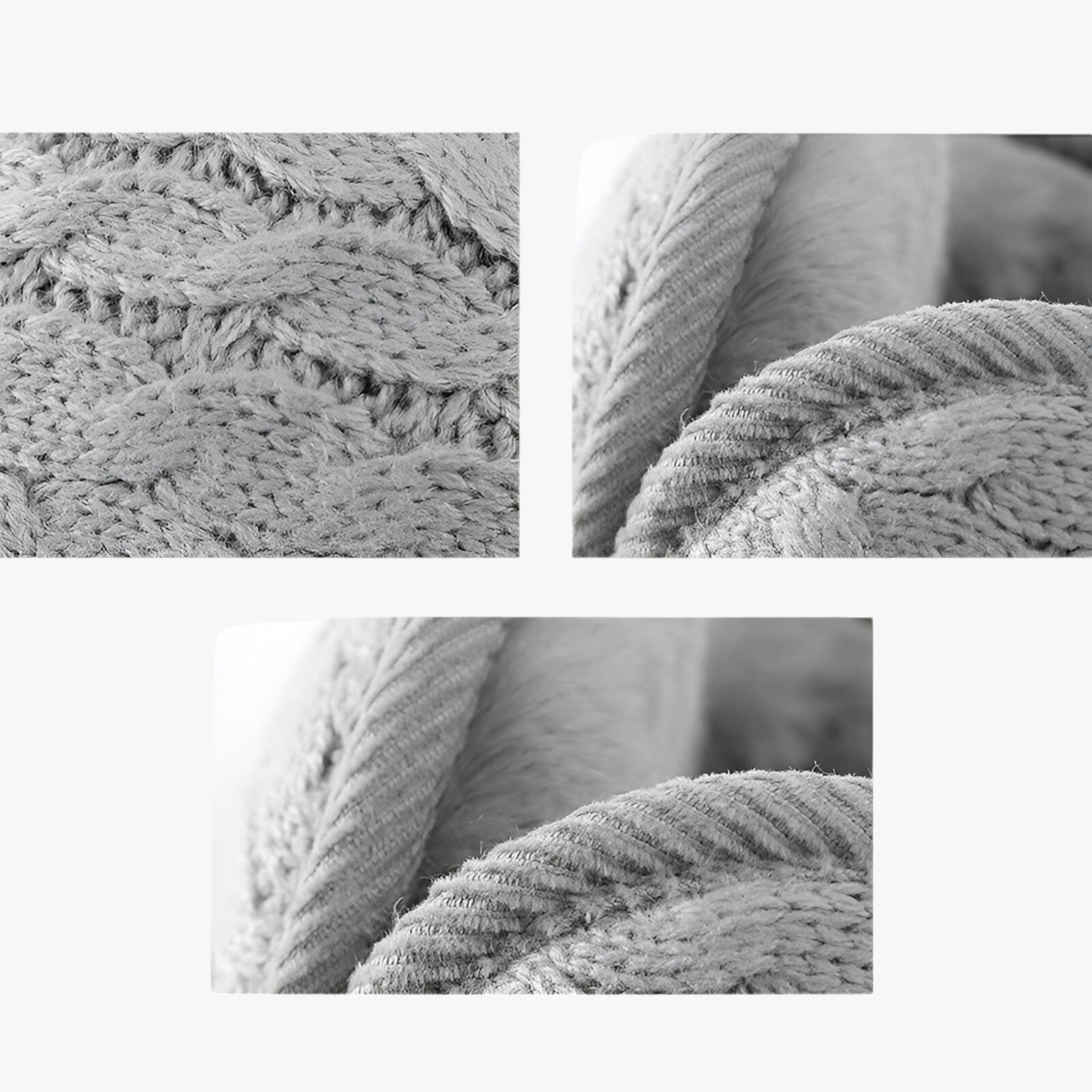 Earmuffs : Winddichte Pluche Oordopjes - Wintercomfort de Hele Dag door - Grijs in van Pantino