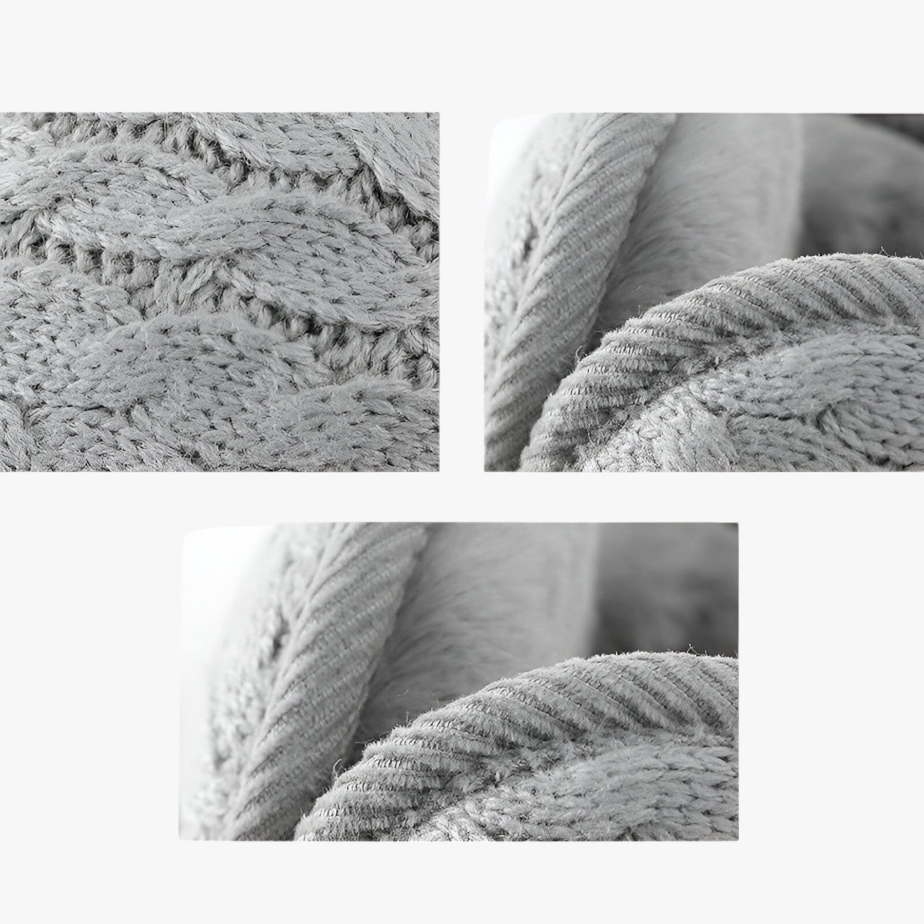 Earmuffs : Winddichte Pluche Oordopjes - Wintercomfort de Hele Dag door - Grijs in van Pantino