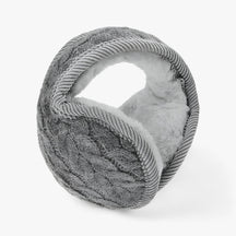 Earmuffs : Winddichte Pluche Oordopjes - Wintercomfort de Hele Dag door - Grijs in Grijs van Pantino
