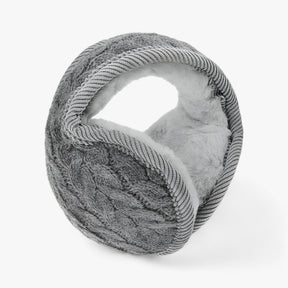 Earmuffs : Winddichte Pluche Oordopjes - Wintercomfort de Hele Dag door - Grijs in Grijs van Pantino