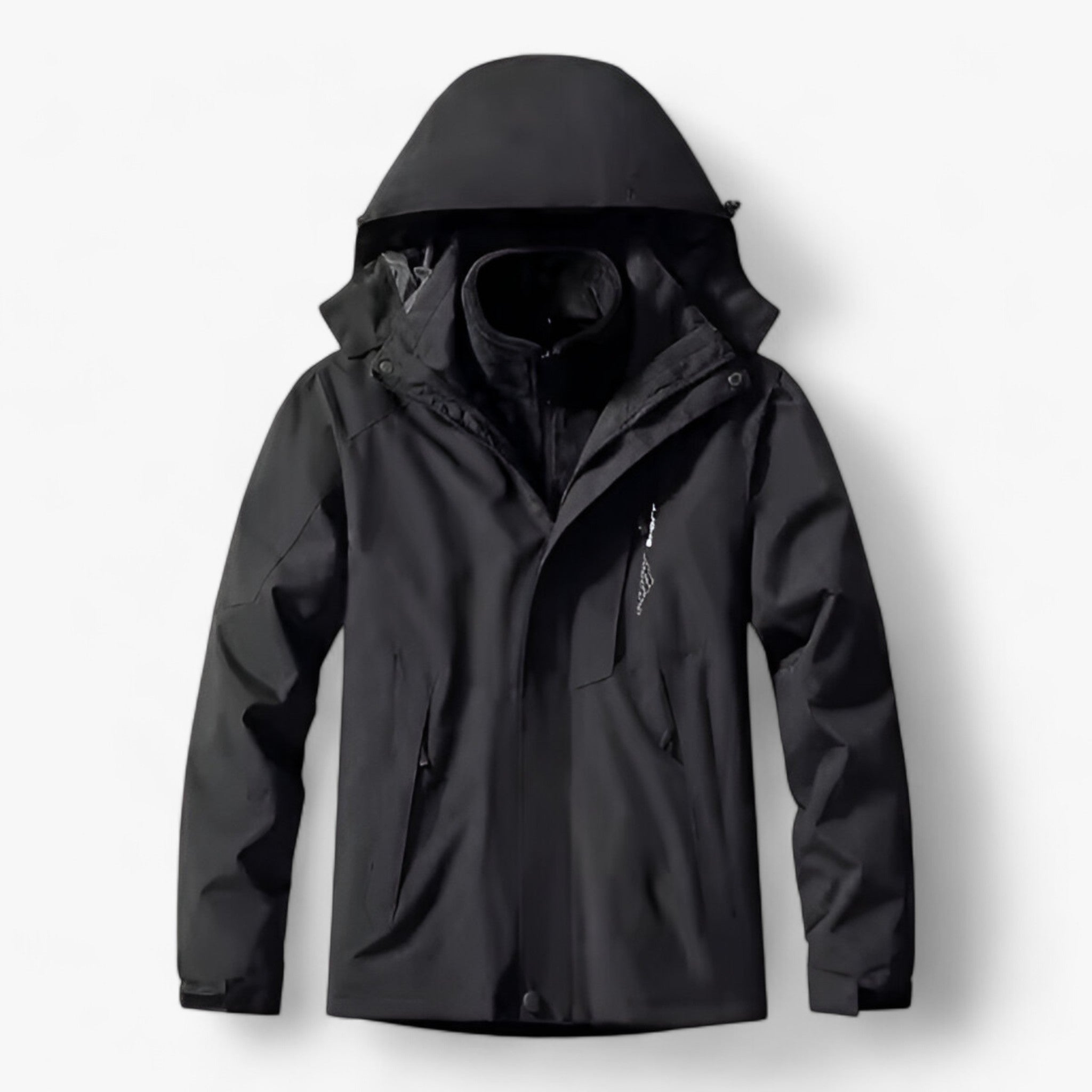 outdoor equipment : Buiten Ensemble 3-in-1 - Winterwarm Waterdicht - Witte Mannen in Grijze Mannen van Pantino