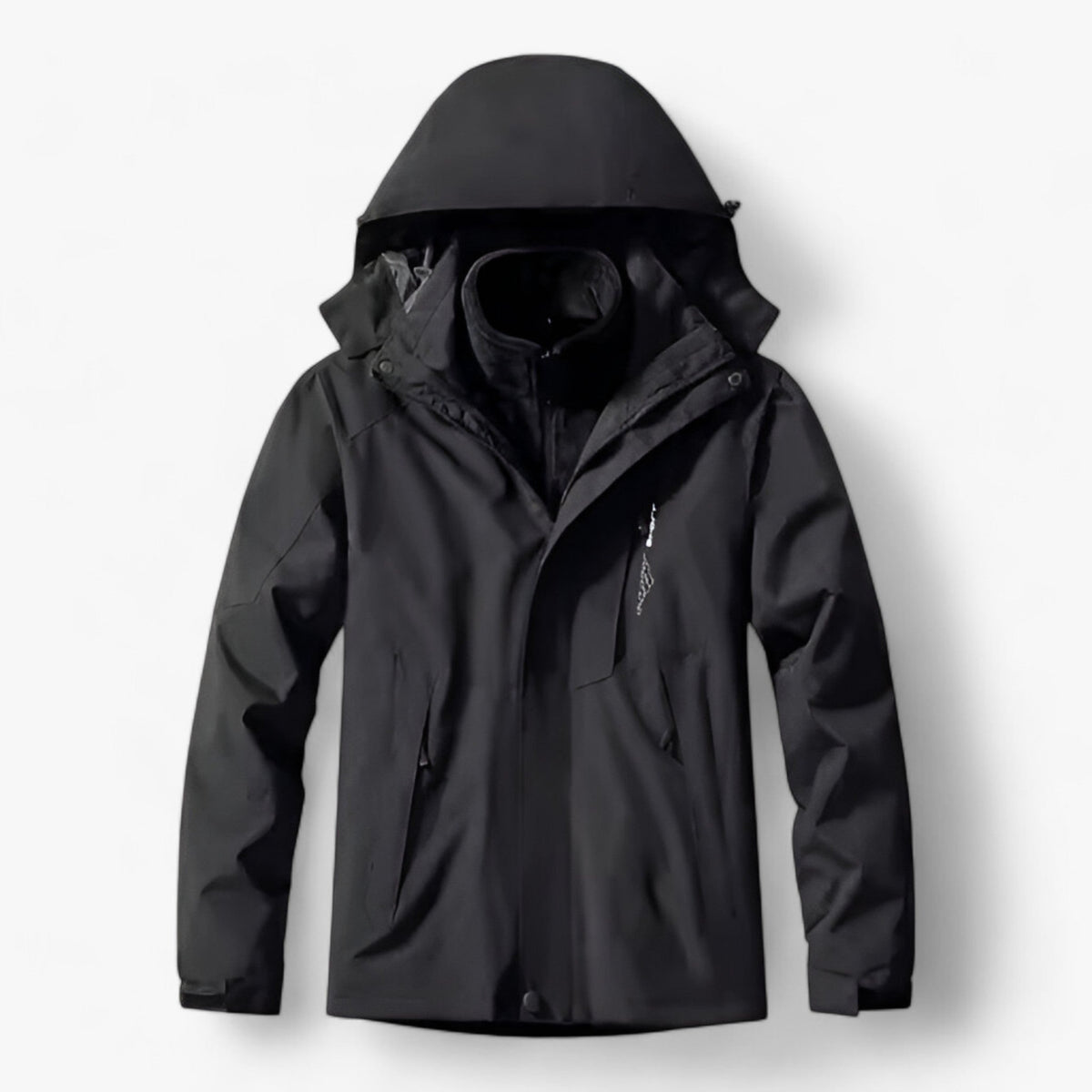 outdoor equipment : Buiten Ensemble 3-in-1 - Winterwarm Waterdicht - Witte Mannen in Grijze Mannen van Pantino